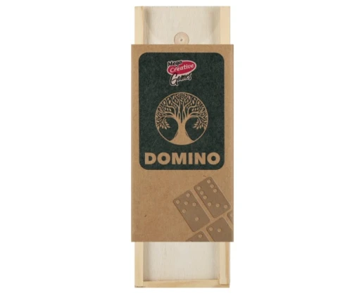 Gra Domino drewniane 28szt Wood 552119 Mega Creative_90315