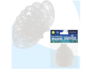 Szablon do malowania twarzy 10szt Halloween 548333 Starpak