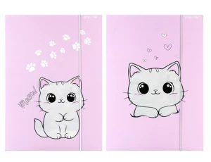 Teczka z gumką A4 Kotek pluszowy 559723 Starpak