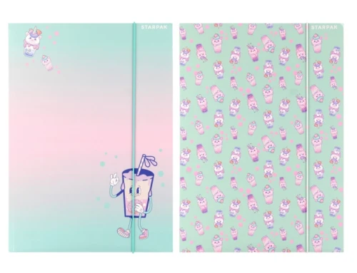 Teczka z gumką A4 Bubble Tea 559725 Starpak_90467