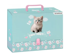 Teczka z rączką A4 95mm Kitty 559315 Starpak