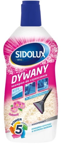 Szampon do odkurzaczy piorących dywany kwiatowy Sidolux_90827