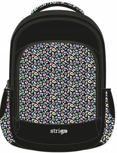 Plecak szkolny młodzieżowy 24L Czarny Pastel Strigo