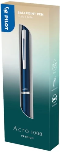 Długopis olejowy Acro 1000 Premium Granatowa obudowa Czarny Pilot_91026