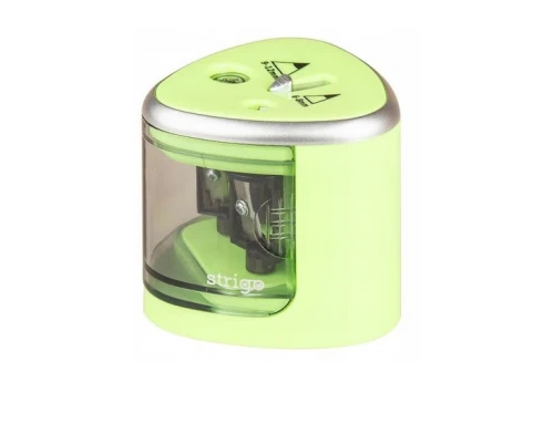 Temperówka elektryczna na dwie grubości jasnozielona Strigo_91049
