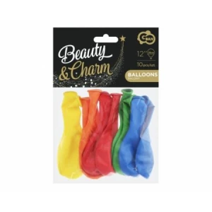 Balony pastelowe Hel 30cm 12" 10szt Godan
