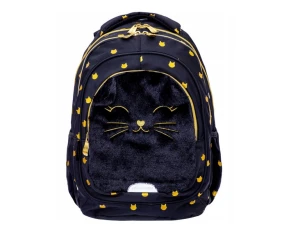 Plecak szkolny AB330 Fluffy Kitty Black 502025021 Astrabag
