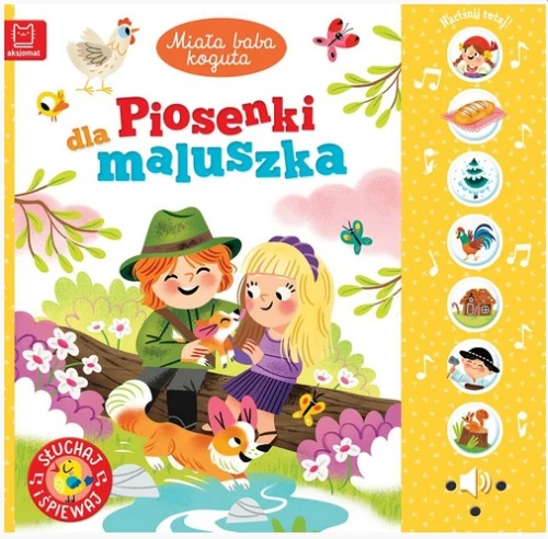 Piosenki dla maluszka Miała baba koguta, Słuchaj i śpiewaj Aksjomat_91469