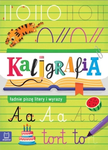 Kaligrafia ładnie piszę litery i wyrazy 4+  Aksjomat_91503