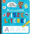 Maluszek pisze literki. Posłuchaj wierszyków i przyklej naklejki Aksjomat_91520