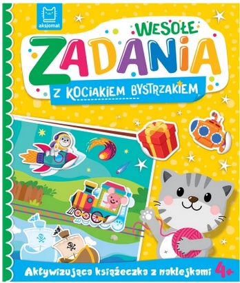 Wesołe zadania z kociakiem bystrzakiem Aksjoma_91563