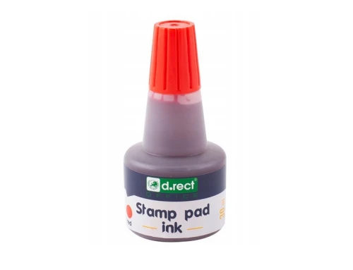 Tusz do stempli 30ml Czerwony D.Rect_91589