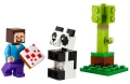 Klocki konstrukcyjne Lego Minecraft Steve i mała panda 30672 6+_91800