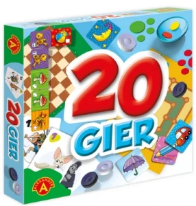 Gry rodzinne Zestaw 20 gier Alexander