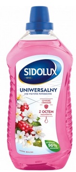 Uniwersalny płyn do mycia z octem malinowym 1L Sidolux _91958