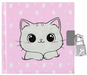 Pamiętnik Kitty Plush  13,5x13,5 cm Starpak