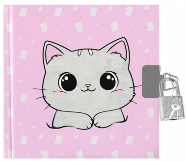 Pamiętnik Kitty Plush  13,5x13,5 cm Starpak_91993