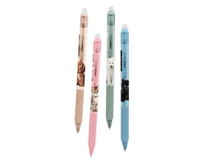 Długopis wymazywalny Puppy Sign niebieski 0,5mm Interdruk