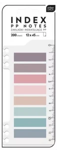 Plastikowe Zakładki indeksujące PP Palette 200 szt. Interdruk
