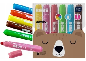 Mazaki Jumbo Bebe Kids Friends 6 kolorów Interdruk