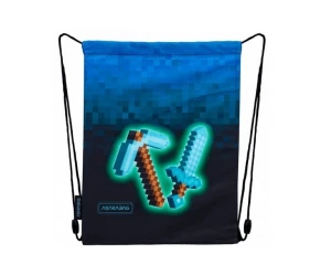 Worek na obuwie AstraBag Blue Pixel AD1  Astra