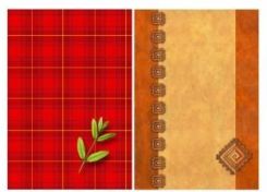 Brulion A4 160k kratka Zeszyt Twarda Oprawa Kreska _25611