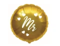 Balon foliowy Mr Flexmetal złoty 18” 45 cm Godan_92374