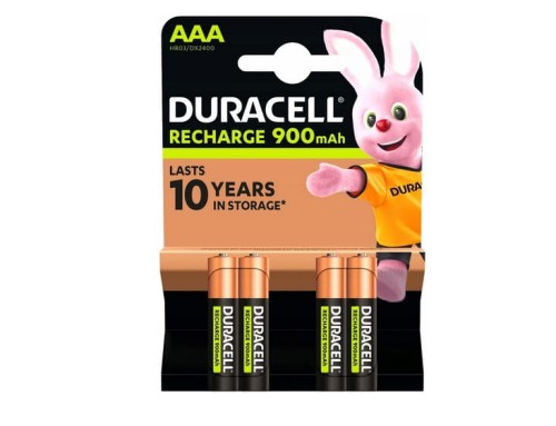 Akumulatorki HR03  AAA R3 LR3 1,2V 900mAh Duracell_92430