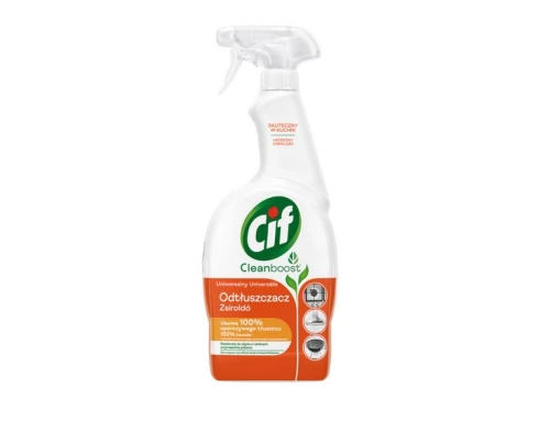 Płyn do czyszczenia odtłuszczacz uniwersalny 750ml Spray Cif Cleanboost_92432