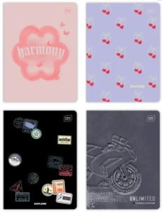 Zeszyt kratka A5 60 kartek 1szt mix Interdruk