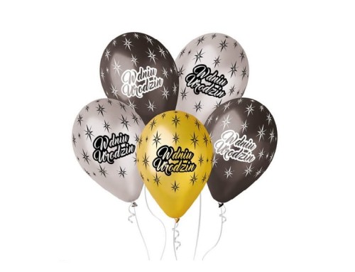 Balony W dniu urodzin Gemar 6 szt. 12” 30 cm Godan_92504