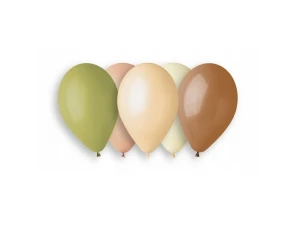 Balony Boho mix Natural 5 szt. 13” 33 cm Godan