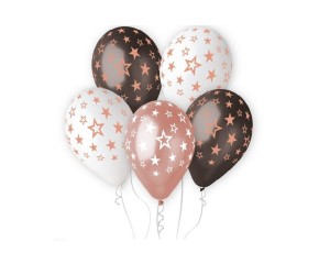 Balony Gwiazdki Gemar 6 szt. 13” 33 cm Godan