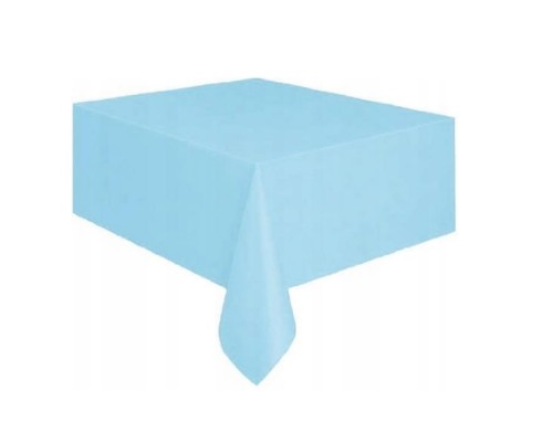 Obrus Plastikowy Niebieski Jasny 137 x 274 cm Godan_92542
