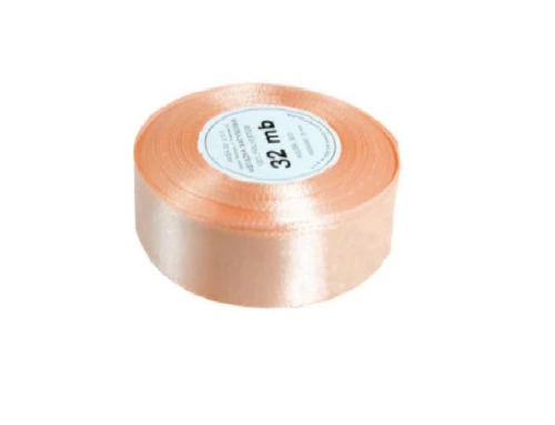 Wstążka satynowa 50mm x 32m kremowa 8021 Aksa_92628