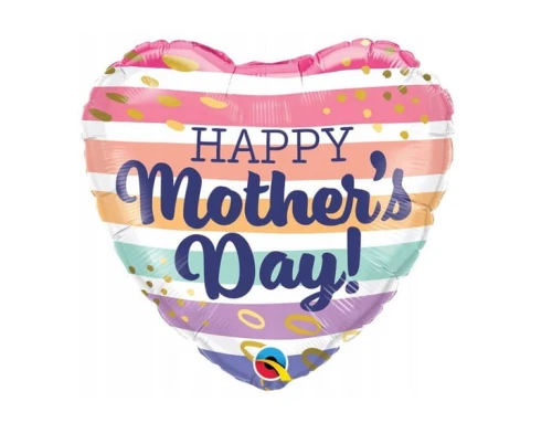 Balon foliowy Happy Mothers Day 18" 46 cm Qualatex_92718
