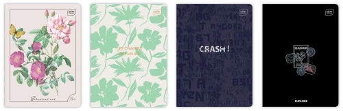 Zeszyt A5 kratka  96 kartki UV mix Interdruk_92887