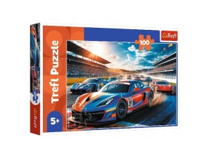 Puzzle Szybka wyścigówka 100 elementów Trefl