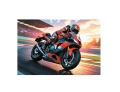 Puzzle Szybki motocykl 100 elementów Trefl_92952