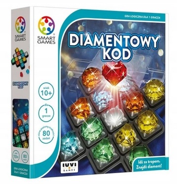 Gra logiczna Diamentowy Kod 10+ Smart Games_93042