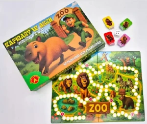 Gra planszowa Kapibary w akcji Ucieczka z Zoo Alexander