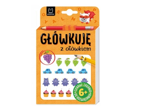 Główkuję z ołówkiem Pomarańczowa 3962 Aksjomat_93233