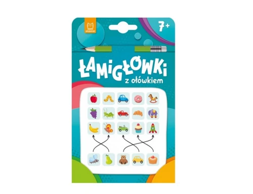 Łamigłówki z ołówkiem 7+ Turkusowa 3591 Aksjomat_93242
