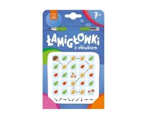 Łamigłówki z ołówkiem 7+ Niebieska 3593 Aksjomat