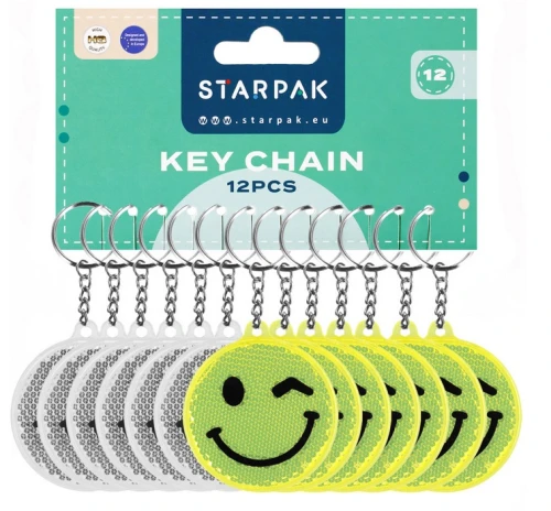 Brelok odblaskowy 7 cm minki 517217 Starpak_77347