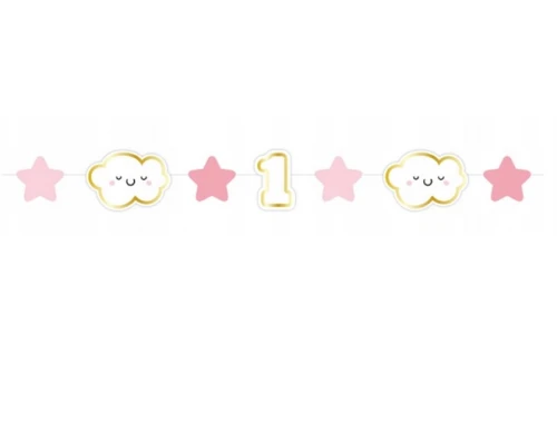 Girlanda papierowa na roczek mała 120cm PF-GMRR Godan_82060