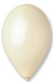 Balony metaliczne kość słoniowa 25cm 100szt Gemar_93378