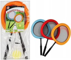 Rakietki do badmintona XXL zestaw Tenis mega lota i piłka 64cm Mega Creative 427593