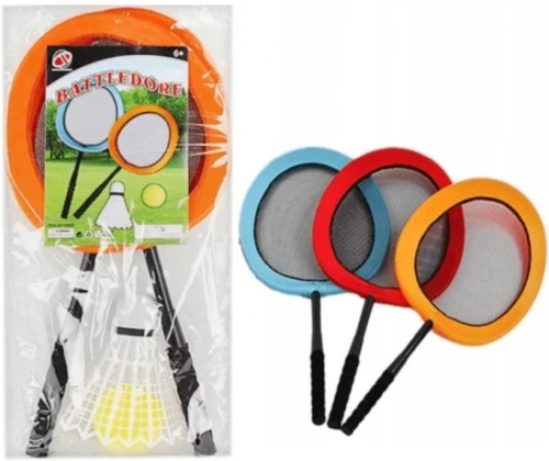 Rakietki do badmintona XXL zestaw Tenis mega lota i piłka 64cm Mega Creative 427593_54610