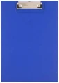 Deska A4 z klipem zamykana niebieska D. Rect_93697